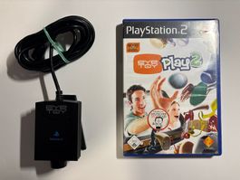 PS2 - Eye Toy Kamera mit Eye Toy Play 2
