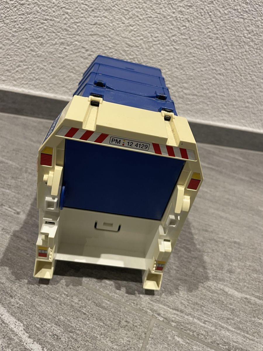Playmobil Giocattoli: Playmobil Recycling LKW, bespielt – Difettoso da Laax GR venduto da tschuetta2014 2