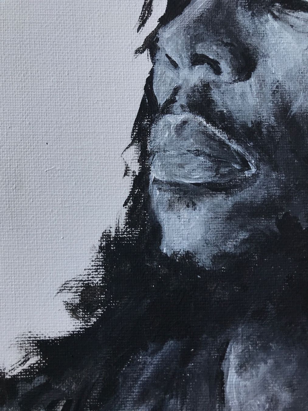 Gemälde: Acrylbild von Bob Marley – Neu (gemäss Beschreibung) aus Grenchen von SweetiesCH 5