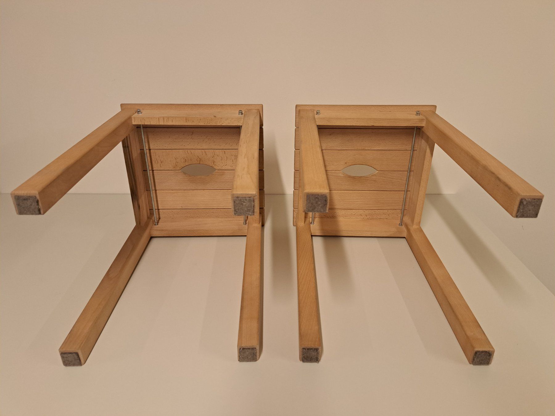 Sgabelli: 2x Taburettli Holzhocker Schemel Hocker – Usato da Belp venduto da deal-now 3