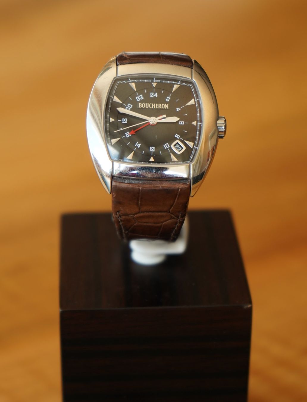 Boucheron Orologi: Uhr Marke Boucheron "Mec" – Usato da Zürich venduto da MatthiasBruetsch