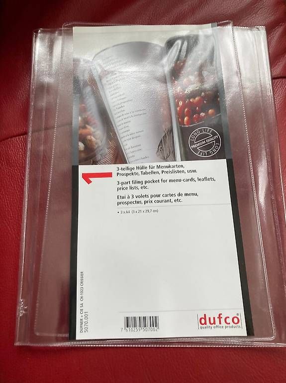 Tutte le decorazioni: 3-teilige Plastikhülle – Nuovo (secondo la descrizione) da Basel venduto da Blaetzlibajass