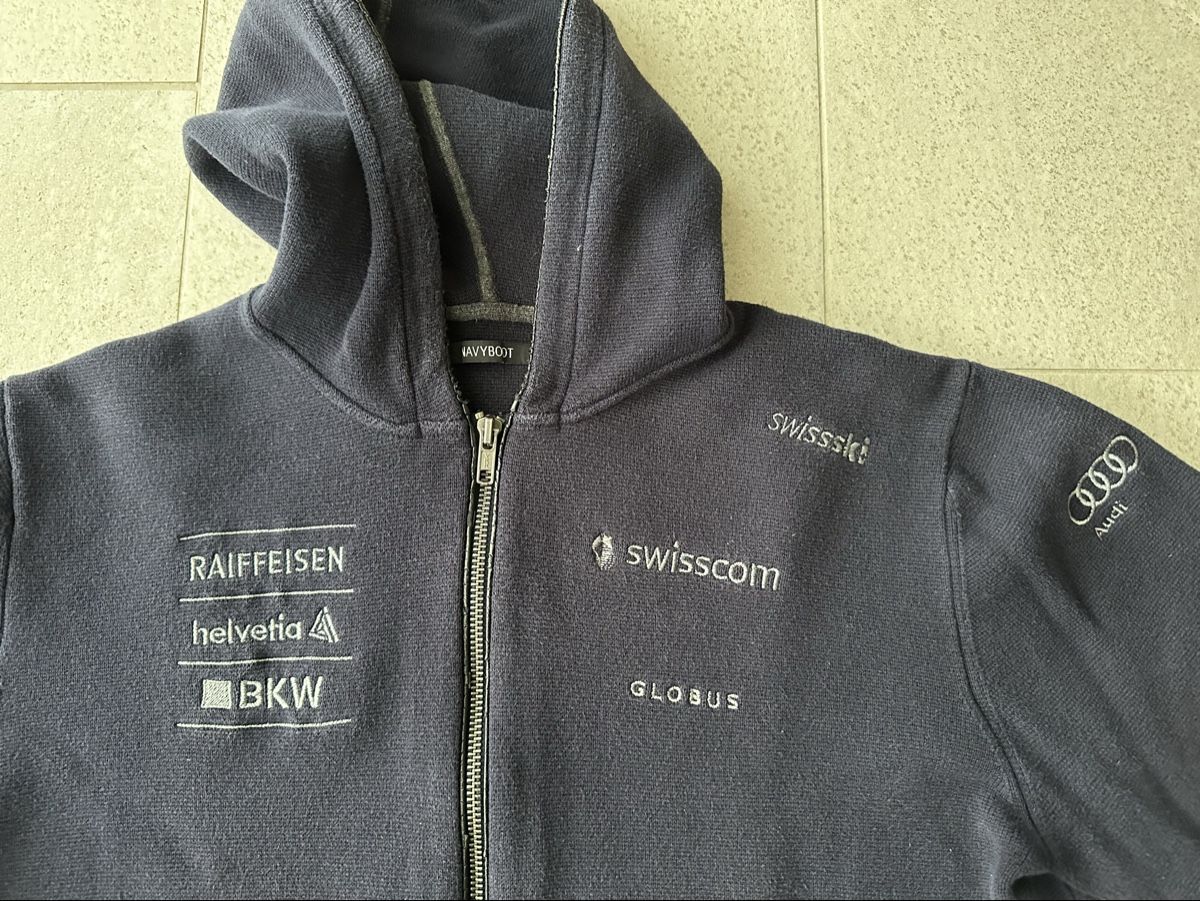 Navyboot Giacche: Swiss Ski Hoody mit Zipper – Usato da Auenstein venduto da Cicivoarosa