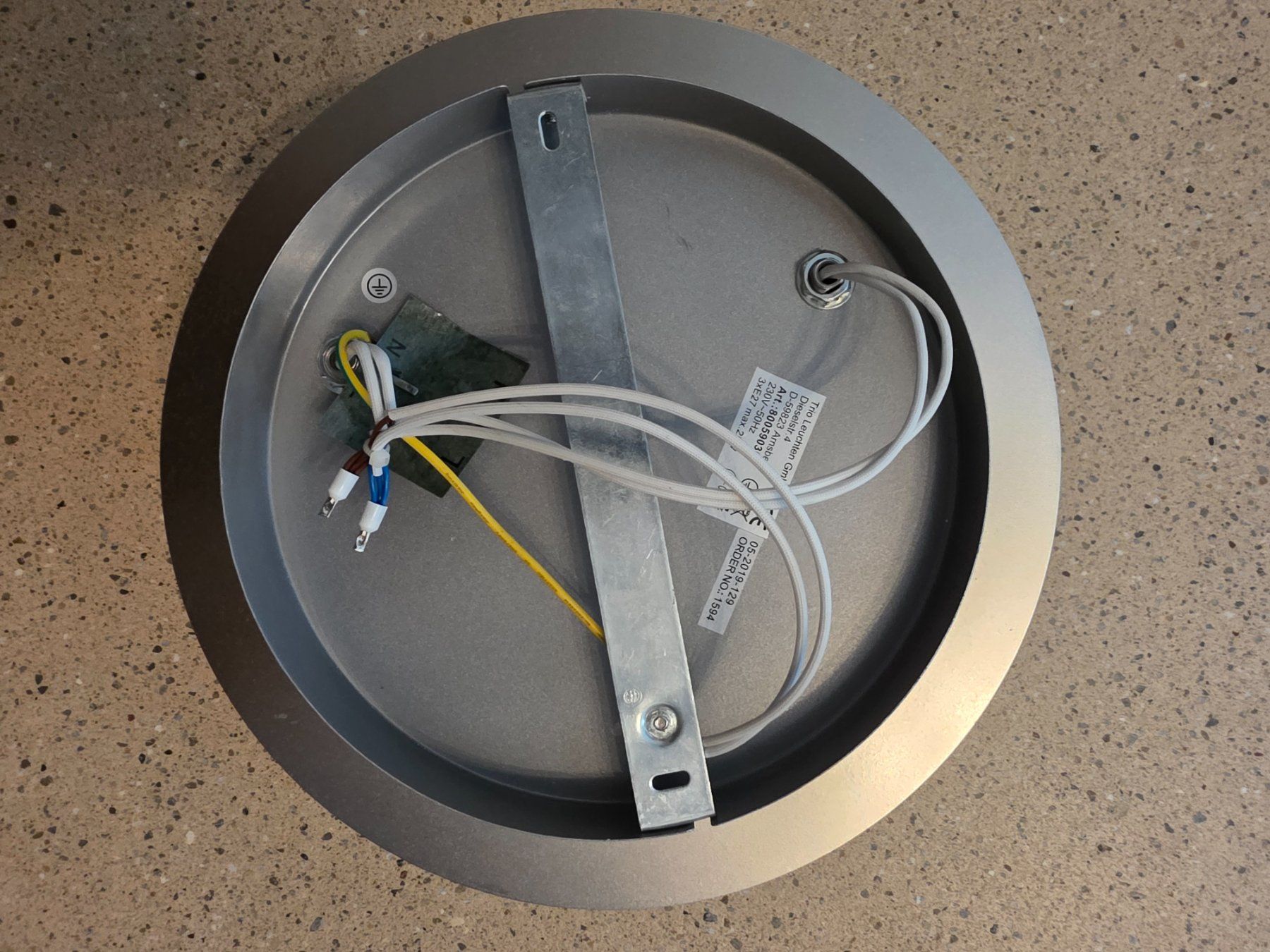 Lampadari & plafoniere: Deckenleuchte Metall gebürstet 3 Spots beweglich – Usato da Winterthur venduto da mirj_tr 3