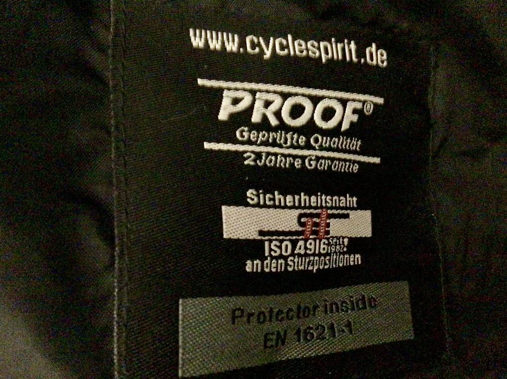 Giacche: Motorradjacke mit Protektoren – Usato da Tägerwilen venduto da barti05 3