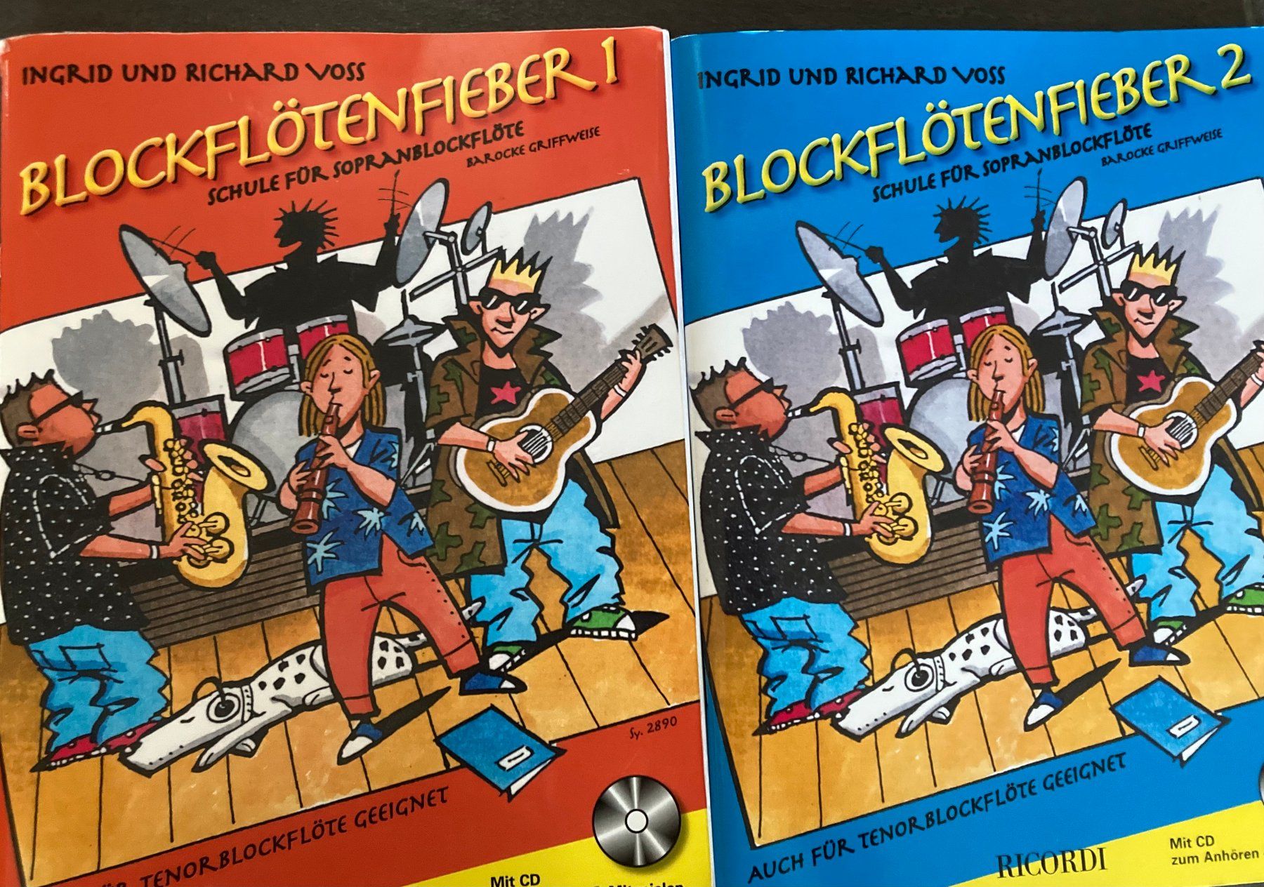 Bücher: Blockflötenschule – Gebraucht aus Uhwiesen von Annettem