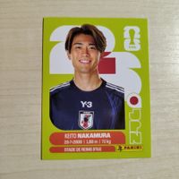 Keito NAKAMURA, JPN 15, Panini WM 2026
