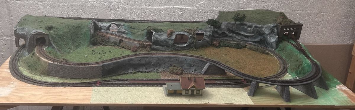 Modellini di ferrovie: Maquette de train N (1:160) – Usato da Attalens venduto da tresheureux