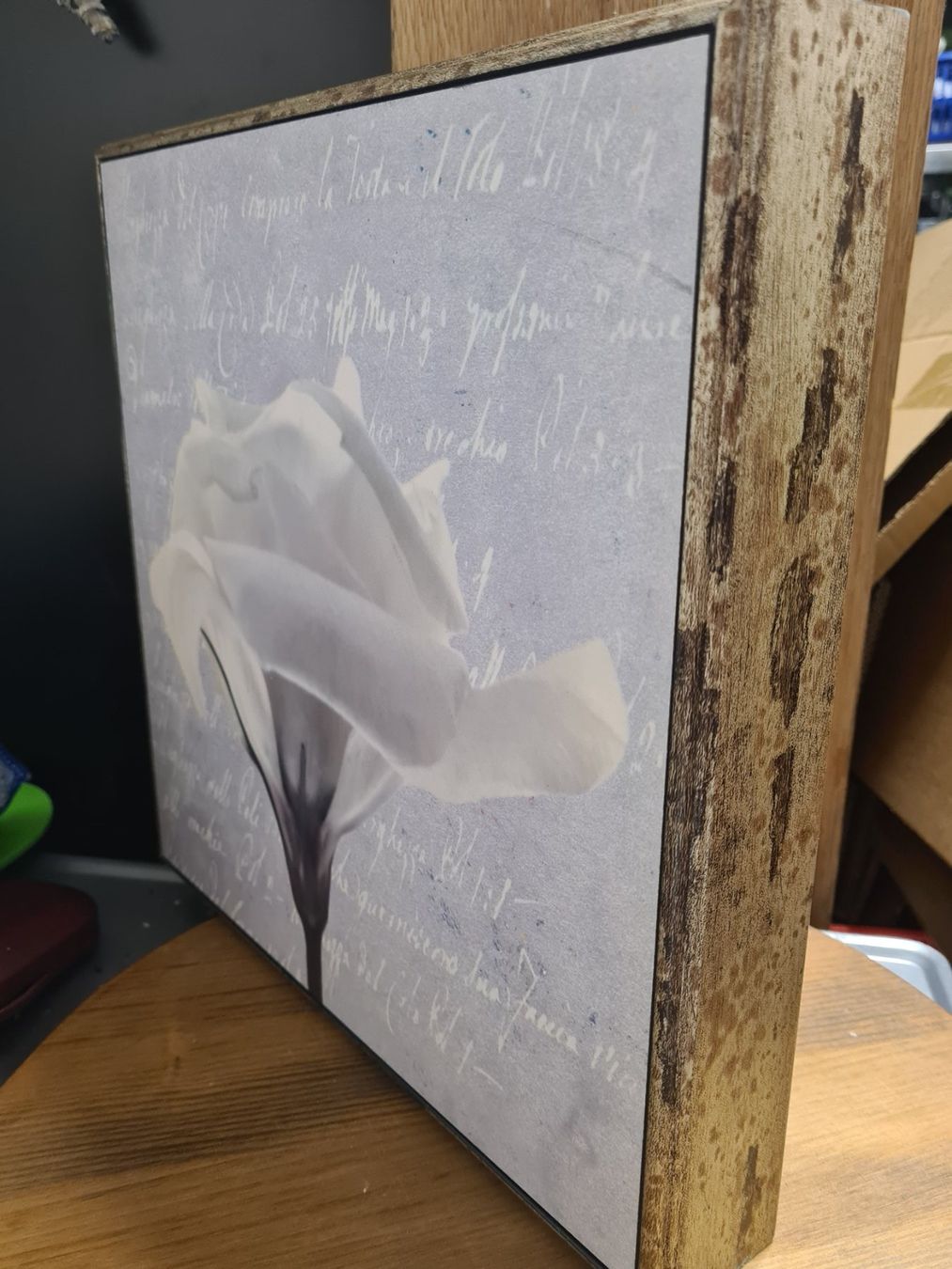 Bilderrahmen: Deko Bild / Bilderrahmen 2in1, 32x32 cm – Gebraucht aus Amriswil von kleindeko 1