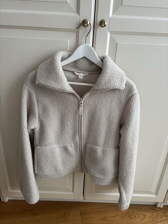 Jacket in Beige Teddy