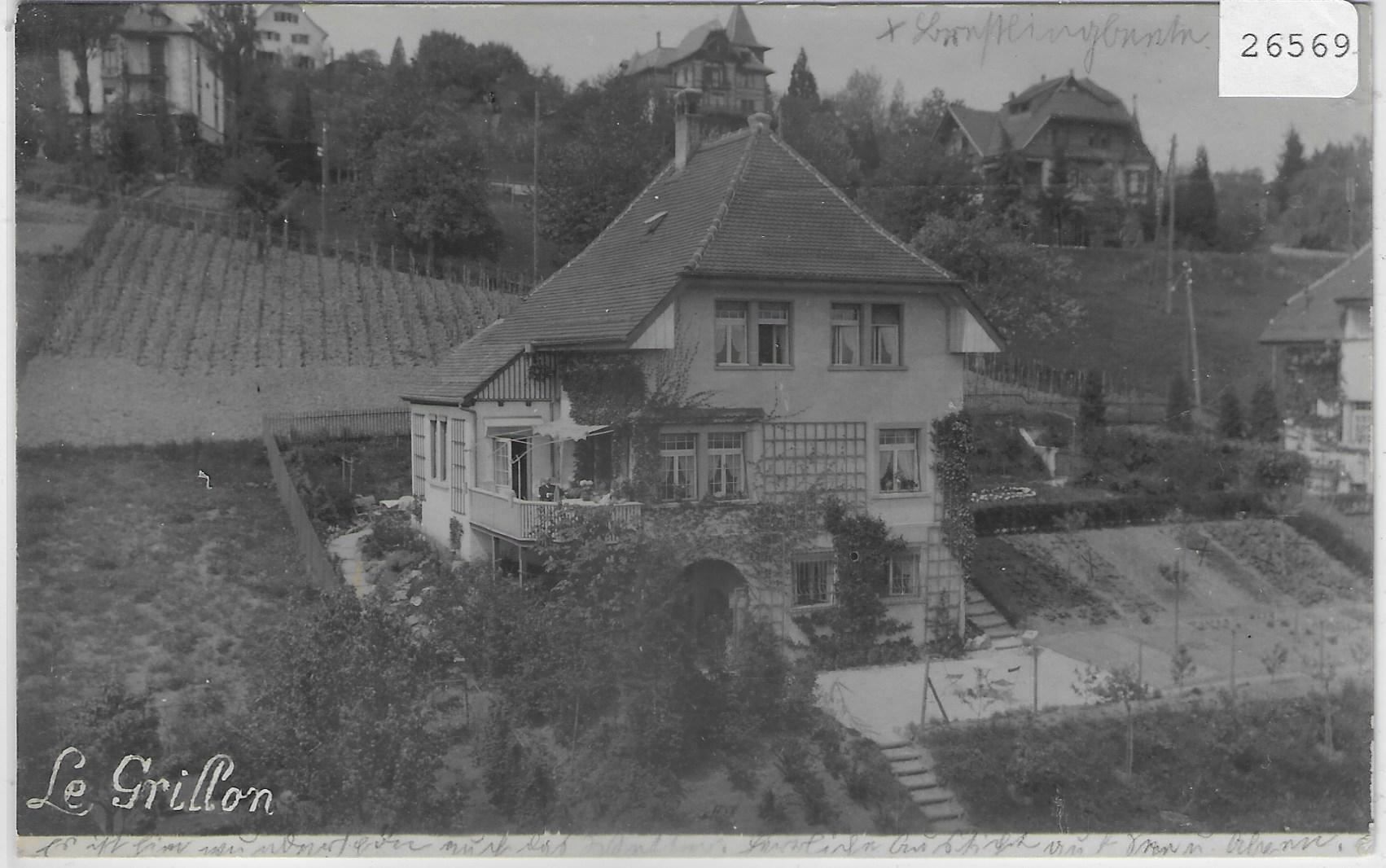 Cartoline postali: St. Gallen - Villa Le Grillon – Usato da Ettingen venduto da Kartenplanet