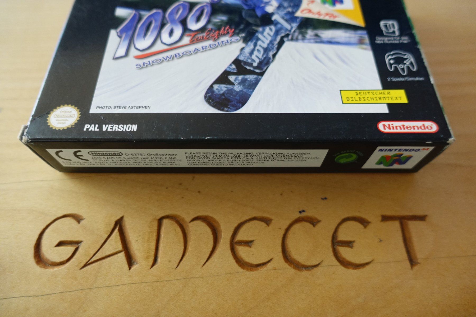 Nintendo Giochi: 1080: TenEighty Snowboarding – Usato da Steinach venduto da Gamecet 1