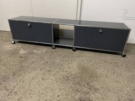 Usm Haller Lowboard / TV Möbel Anthrazit