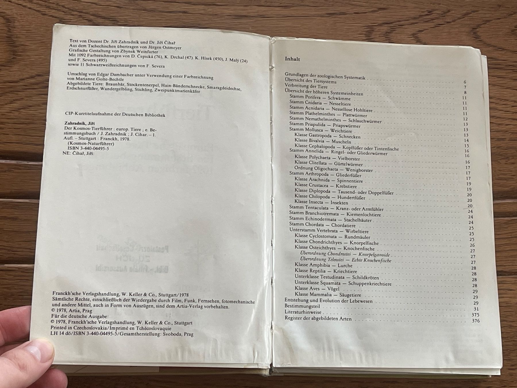 Bücher: dicker Kosmos Tierführer Europas - Zustand gebraucht – Gebraucht aus Zuerich von Dorsi 1