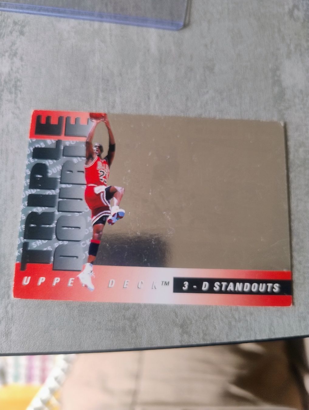 Nba Carte collezionabili: NBA Upper deck 3-D Triple Double Michael Jordan  – Usato da Martigny venduto da jul_7s5x 2