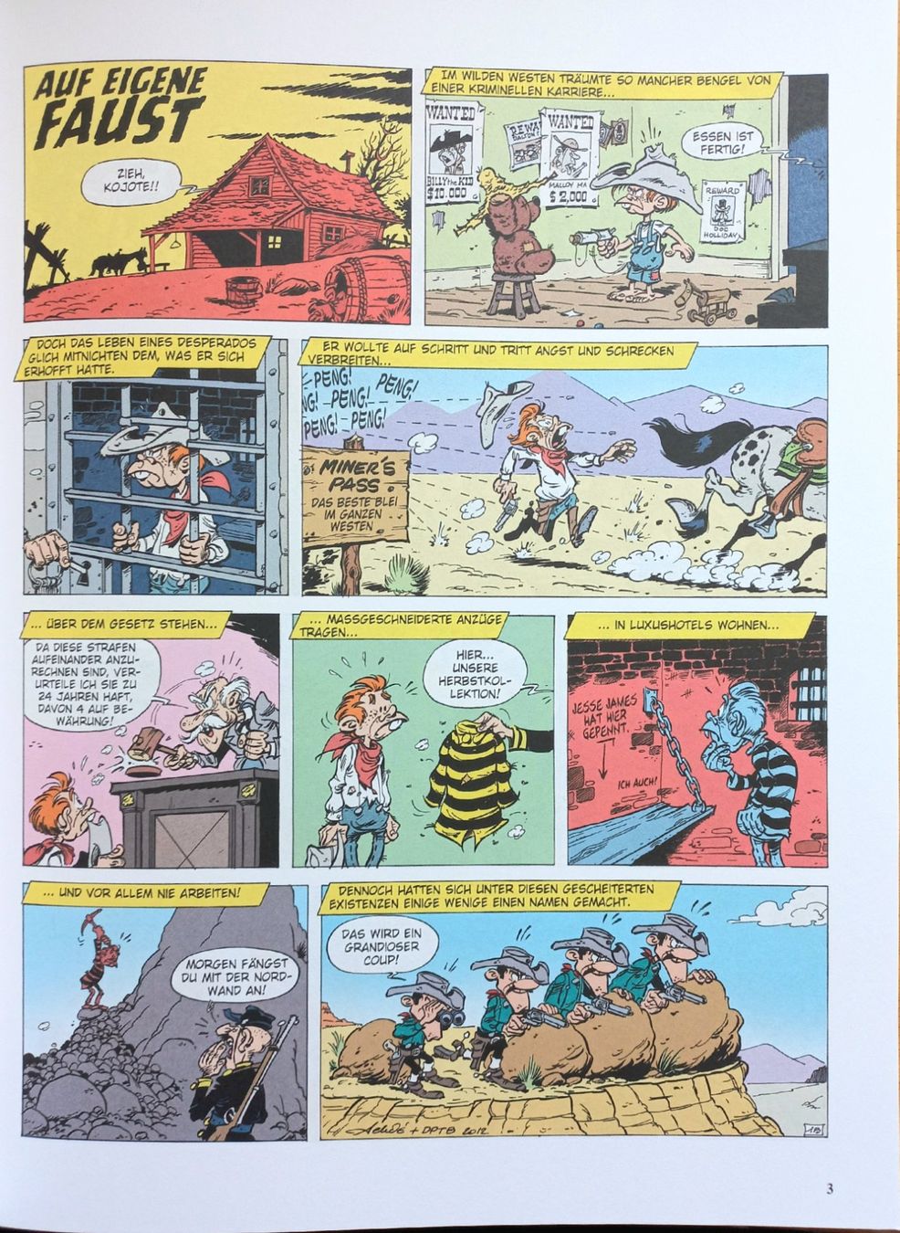 Comics: Comic - Lucky Luke 90 - Auf eigene Faust – Neu (gemäss Beschreibung) aus Niederuzwil von lubimaja 1