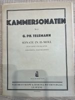 Notenheft G. PH. Telemann