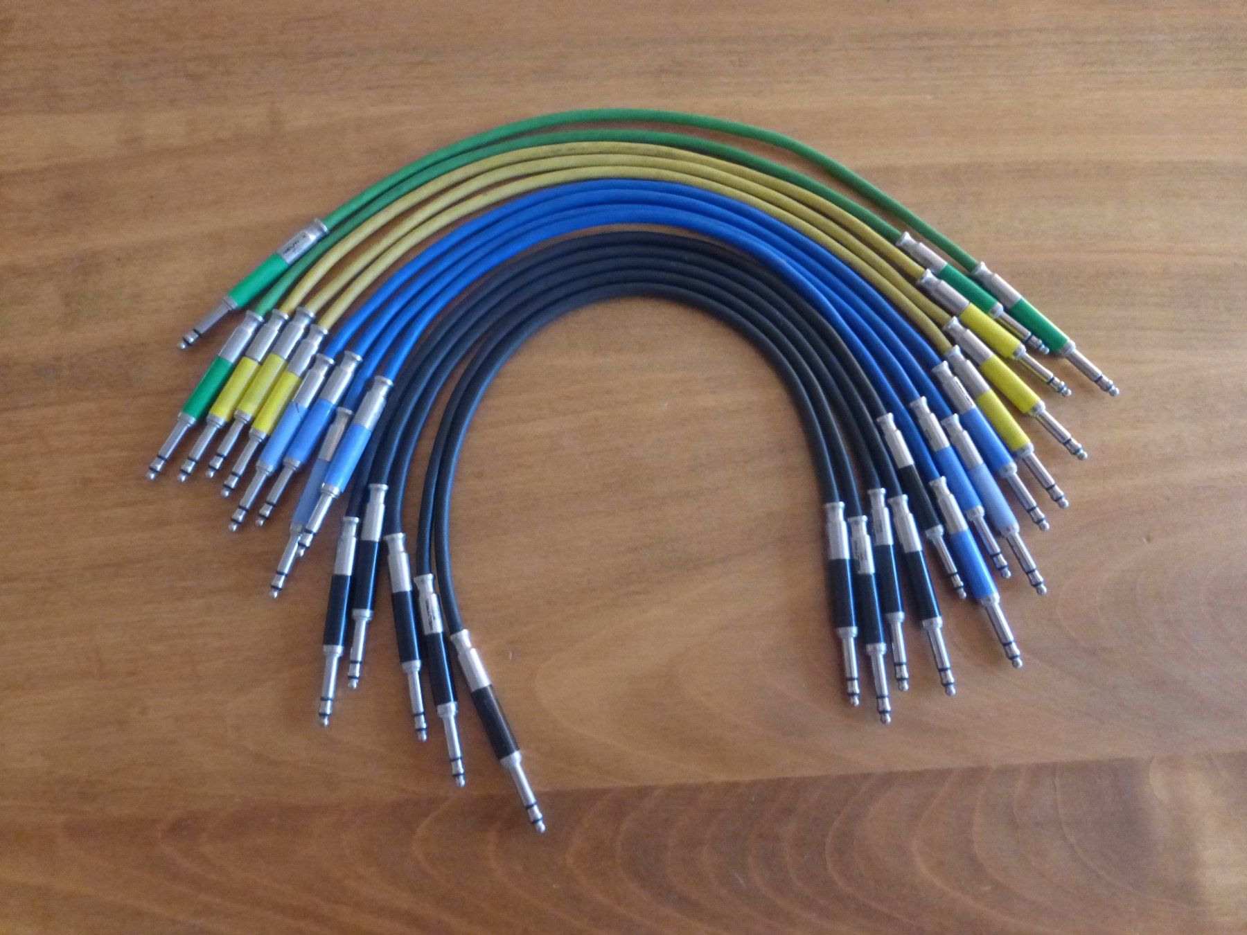 Neutrik Cavi: Neutrik Bantam NP3T T Patchkabelset – Usato da Zumikon venduto da psisound