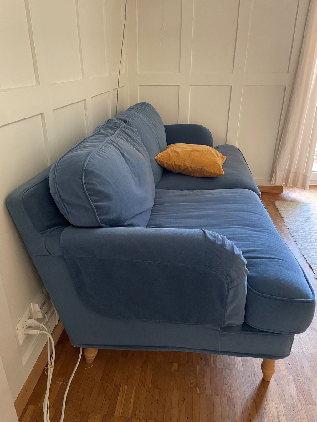 Ikea Divani: 3er Sofa Ikea blau – Usato da Winterthur venduto da matou.53 1