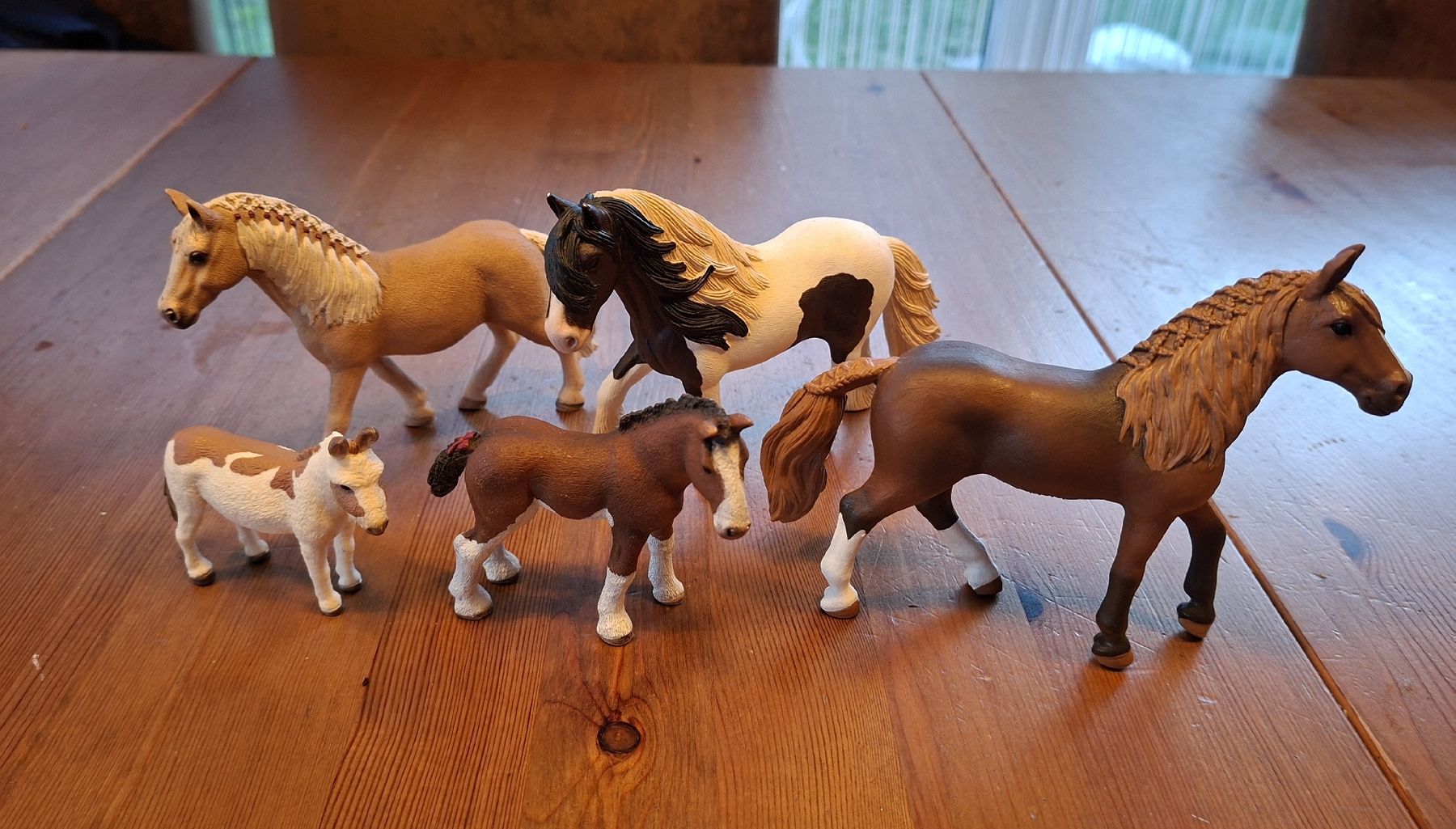 Schleich Figurines: Schleich-Pferde 5 Stück – D'occasion à Bad Ragaz par tschiwo