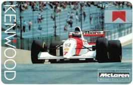 Privat-Telefonkarte Italien PR-205 McLaren Formel1, ungebr.