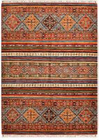 Handgeknüpfter afghanischer Khurjeen Orientteppich 205x150Cm