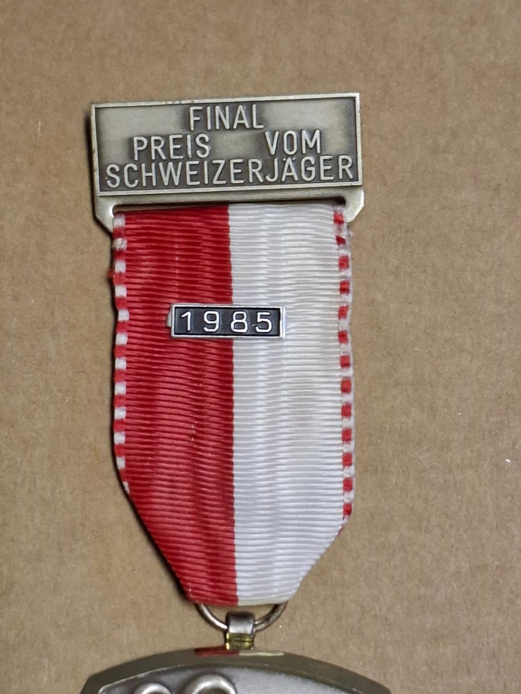 Medaglie: Gemse Jagd Jäger 1985 (Q560) – Usato da Schwanden GL venduto da Suvorov 1