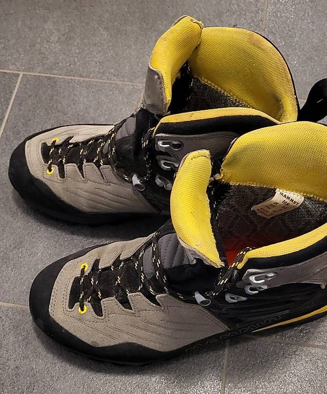 Scarpe da uomo: Mammut- Berg-/Wanderschuh - Grösse 44 - neuwertig – Usato da Wangen SZ venduto da daslohntsich