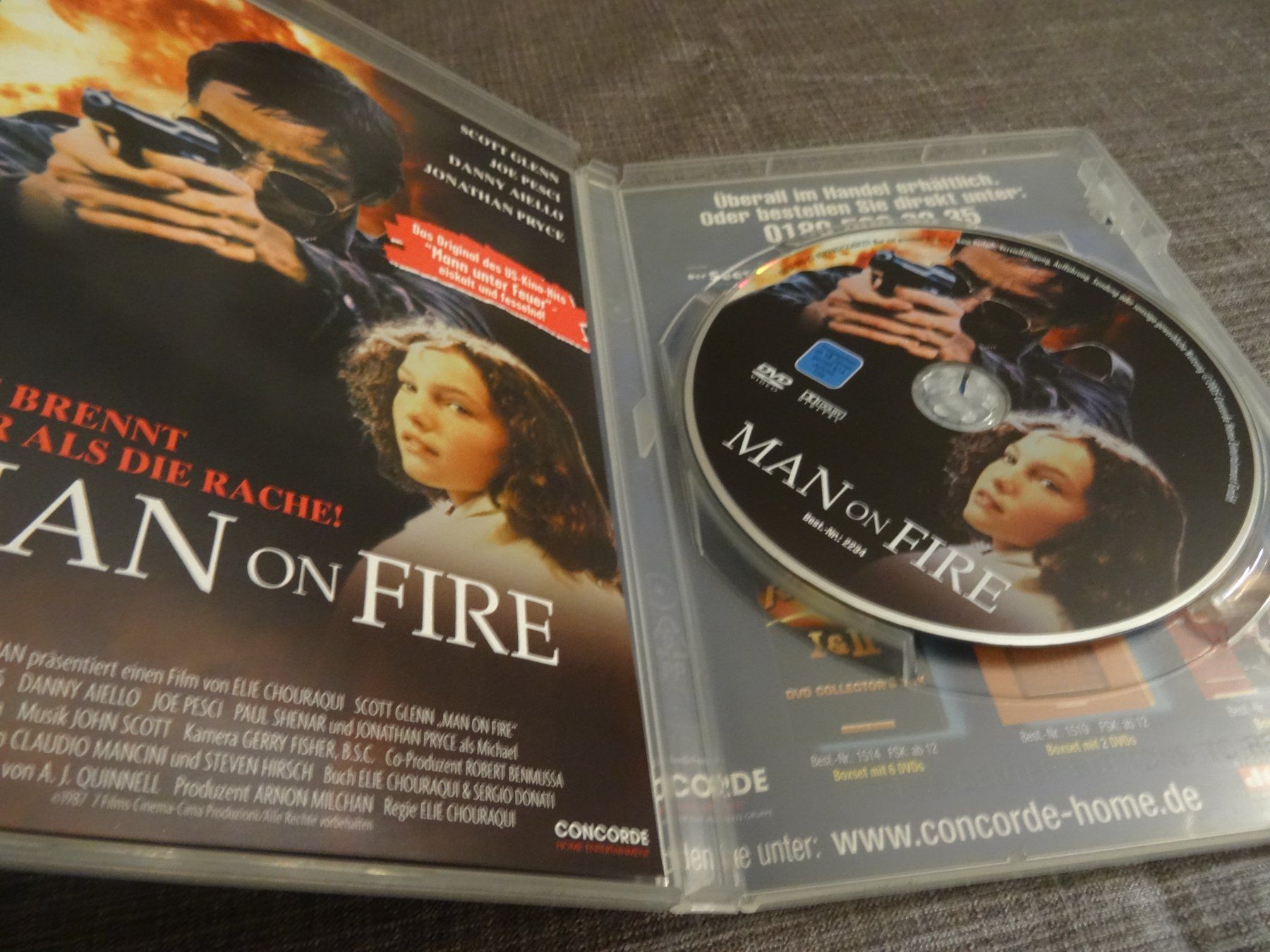 Tutti i DVDs: DVD Man on Fire – Usato da Olten venduto da Disc-Verkauf 1