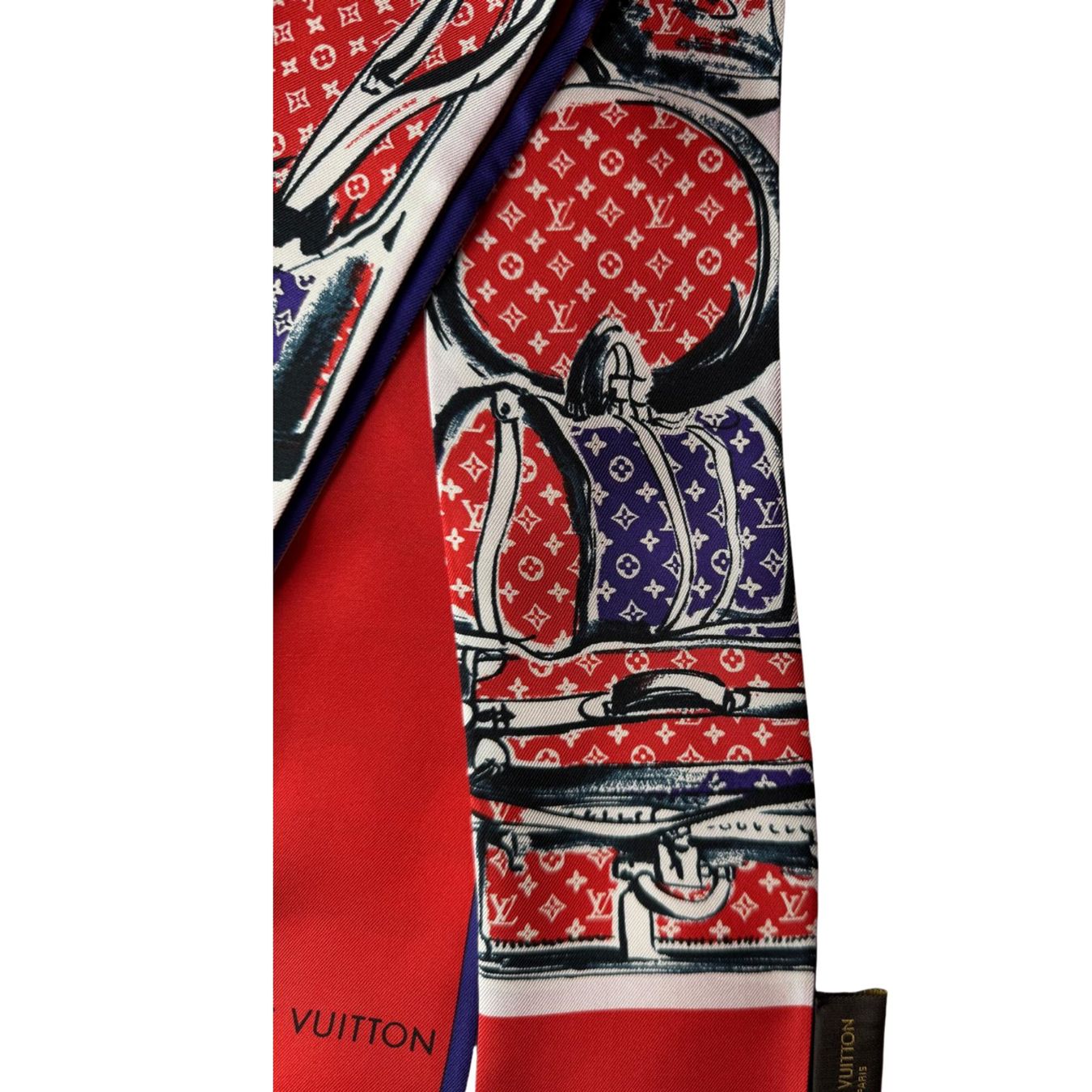 Louis Vuitton Foulard & Sciarpe: Louis Vuitton Twilly Trunk – Nuovo (secondo la descrizione) da Oberarth venduto da SSS. 2