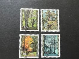 F Liechtenstein 1980 695-698   Erstag gest.  (5856)