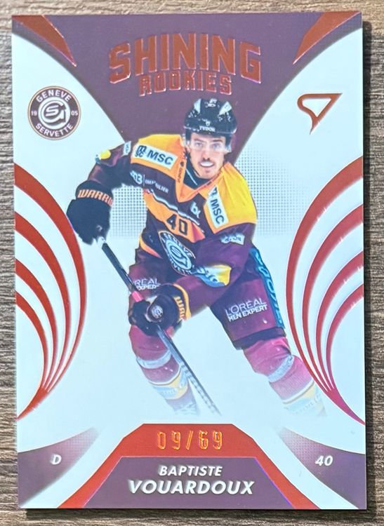 Sportzoo Carte collezionabili: Baptiste Vouardoux (SR-25) - Shining Rookies 09/69 – Usato da Herisau venduto da Herisauar