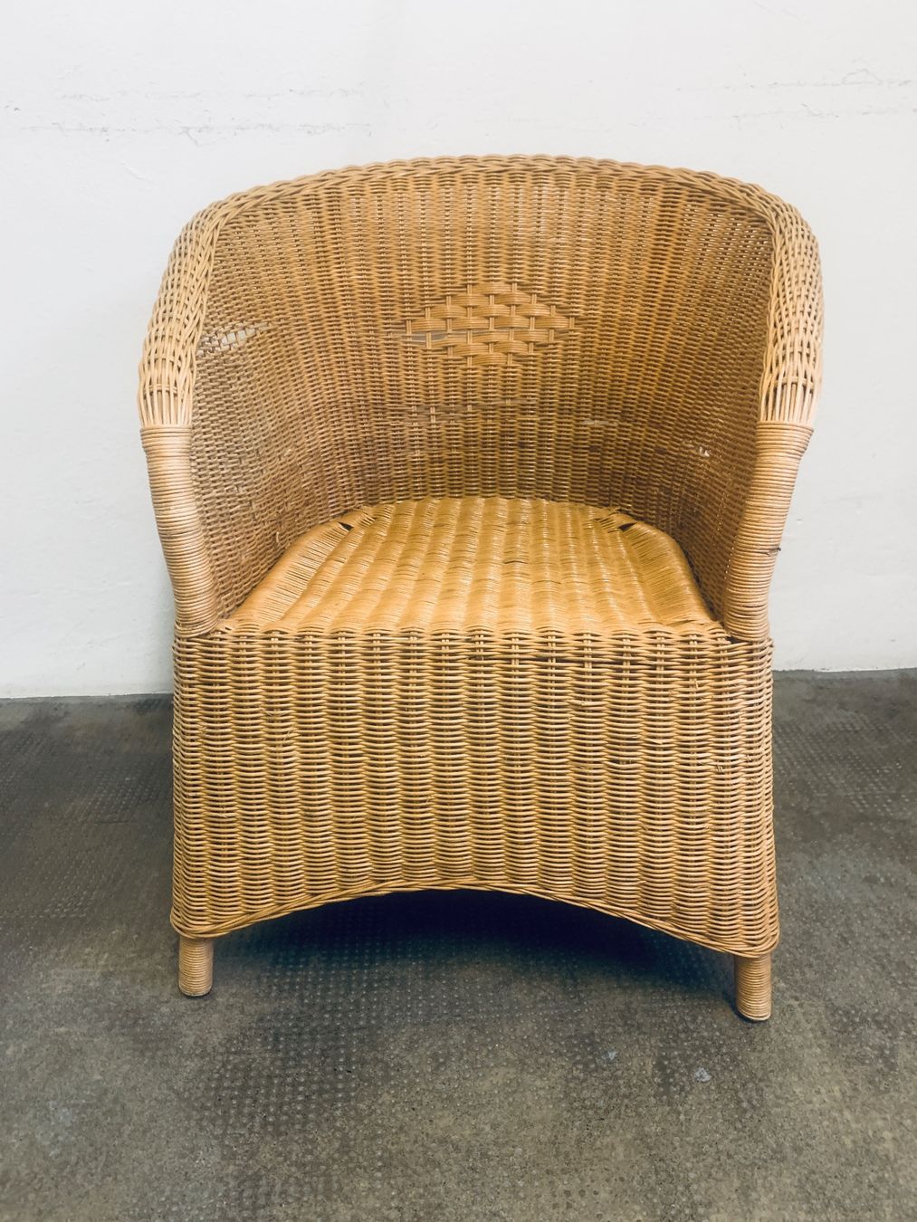 Sessel: Korbstuhl (Rattan) – Gebraucht aus Bern von Flora.Sonea 4
