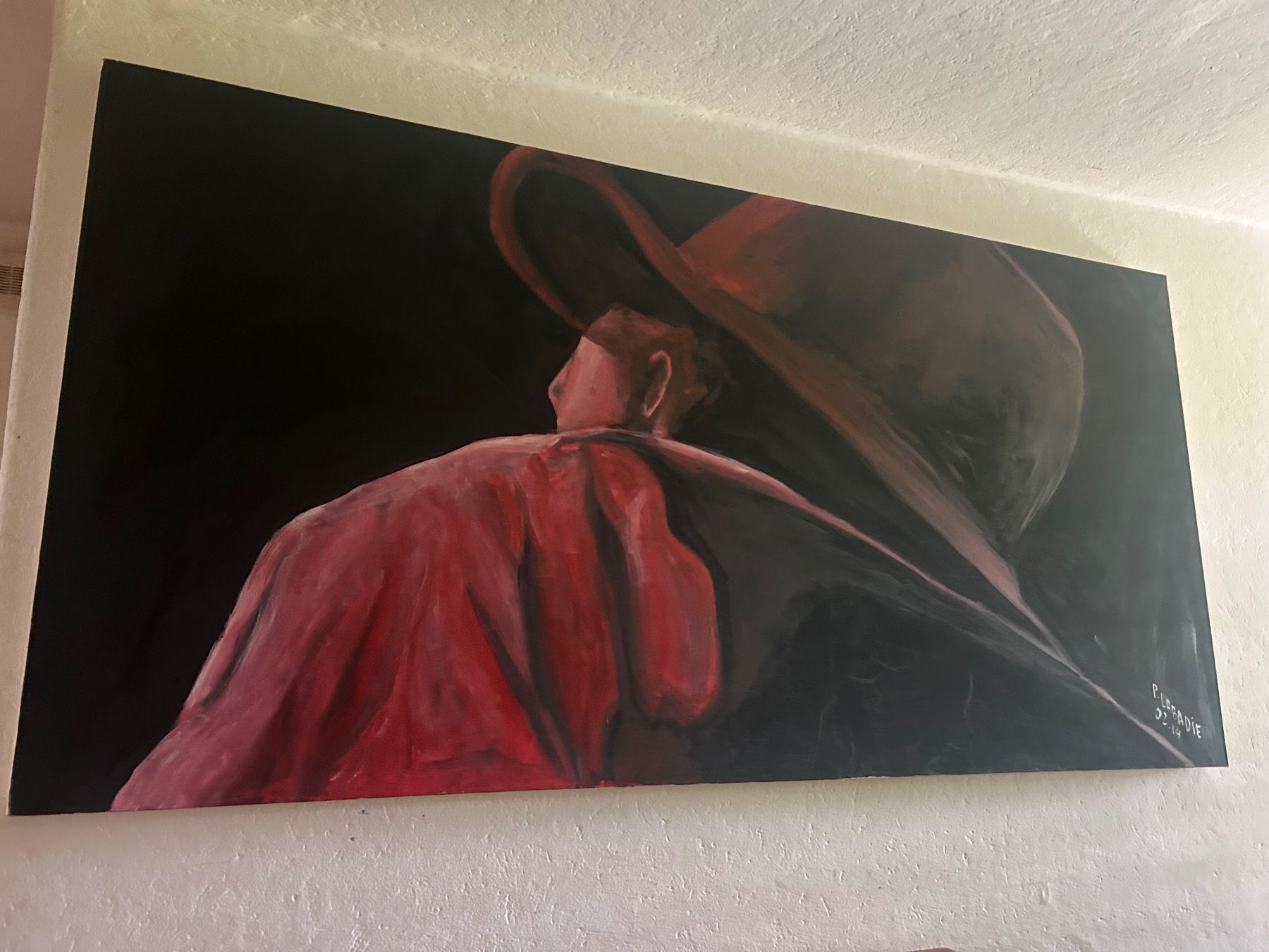 Foto & Immagini: "Cowboy Rouge" Acryl auf Leinwand – Usato da Schaffhausen venduto da amwr 7