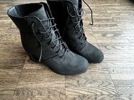 Original Timberland Stiefel Grösse 38, Wildleder, Schwarz