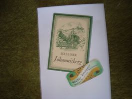 vintage 60iger Johanisberg Etikette Decoppet Ernst Wädenswil