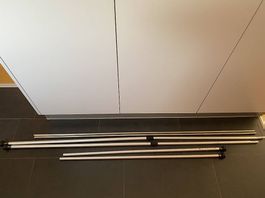 Spannstangen für den Balkon (Katzenschutznetz)