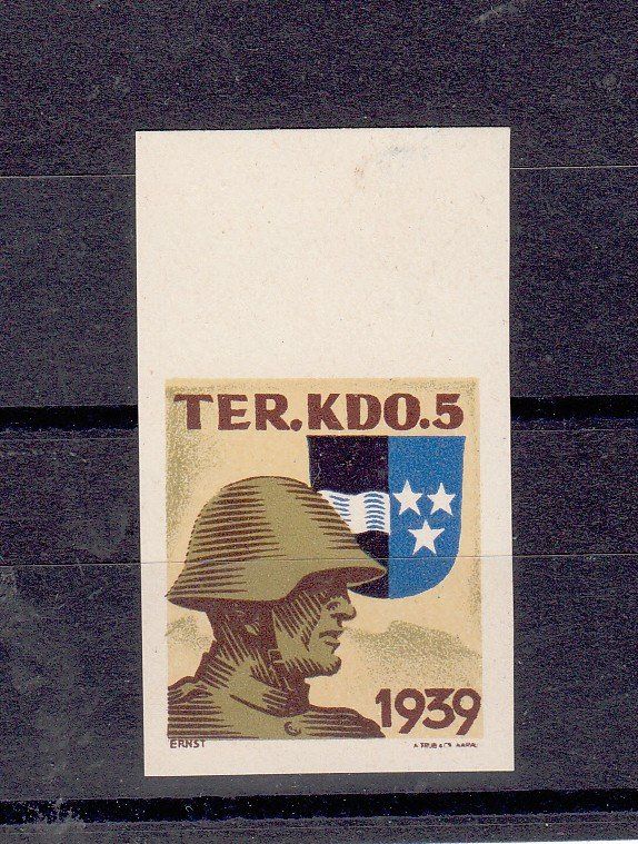 Tutti i francobolli: Territorial-Truppen 46/2** Ter.Kdo.5 Kat.20.- – Usato da Herrliberg venduto da Lfrifda