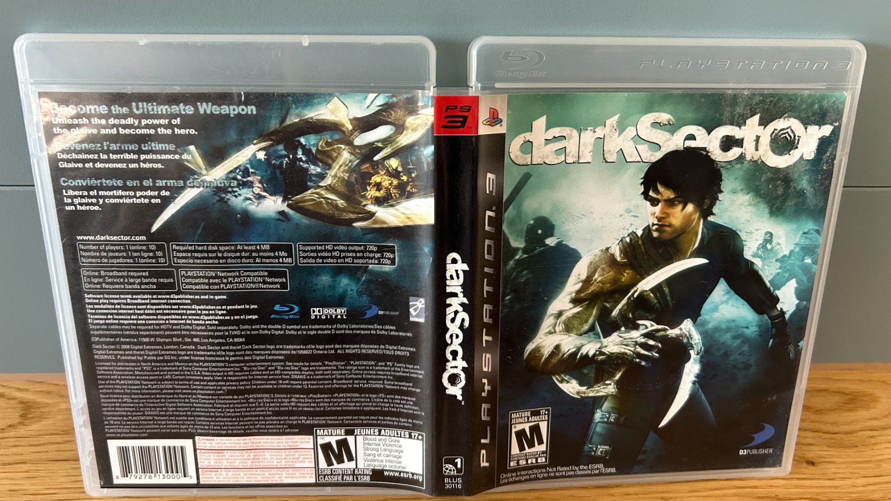 Giochi: Dark Sector PS3 – Usato da Liebefeld venduto da Eaglewings5