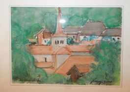 Neue Fundschätze - Kunst Zeichnung signiert