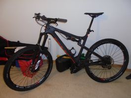 Top! Super Bike von BIXS Lane Rock Carbon Fully Mountainbike