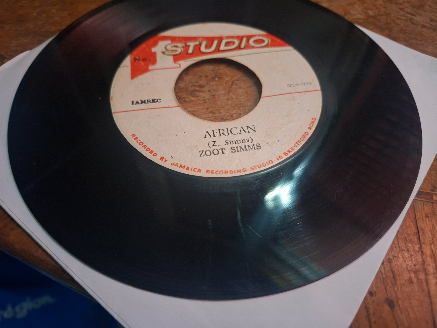 Schallplatten: Rare Reggae 7" - Zoot Simms - African – Gebraucht aus Bernex von Wannabehasbeen01 2