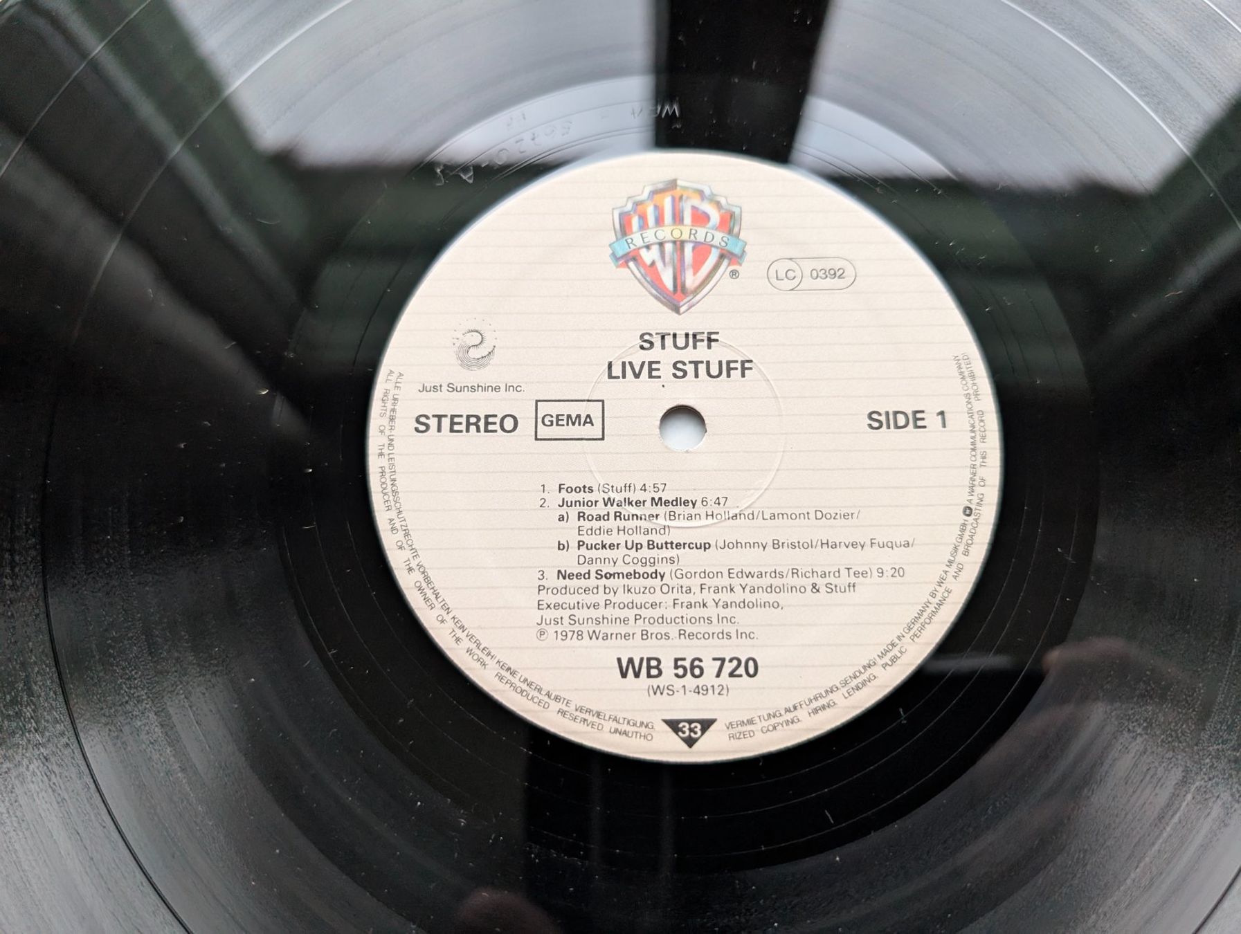 Dischi in vinile: Stuff – Live Stuff  F 79 – Usato da Ebikon venduto da kisuM 5