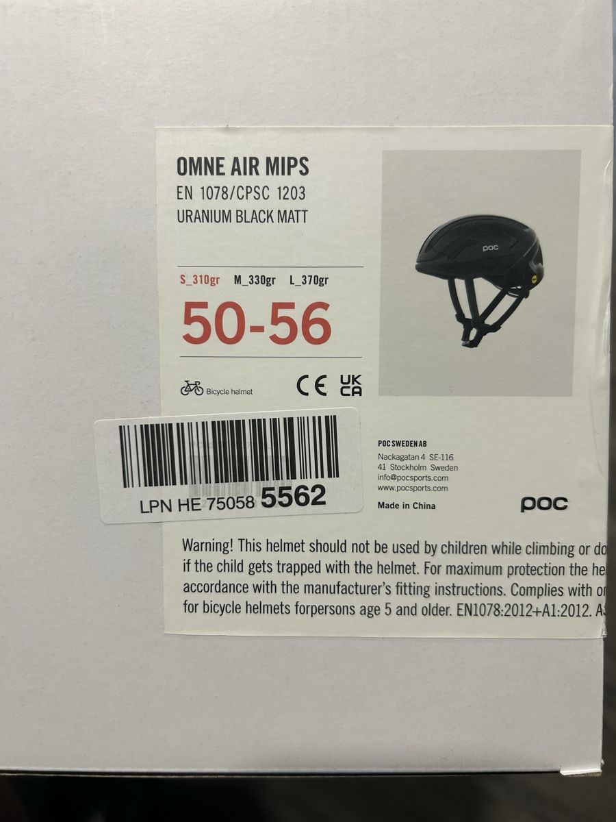 Poc Caschi: POC Omne Air Mips – Nuovo e nell'imballaggio originale da Grüt (Gossau ZH) venduto da Yawniel 1