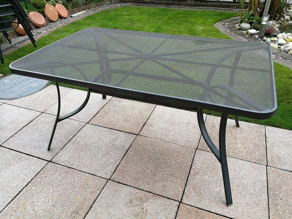 Gartentisch aus Streckmetall Kaufen auf Ricardo