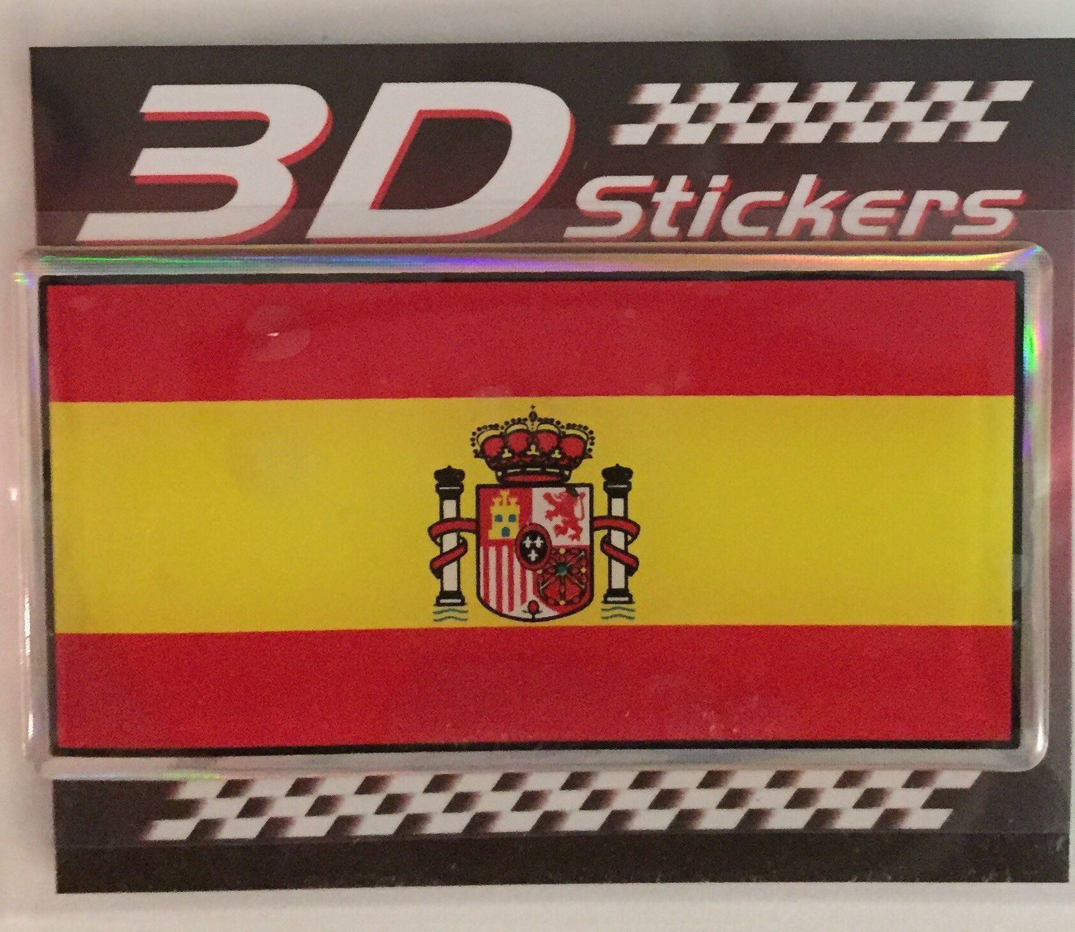 Sticker: Spanien Aufkleber 3D ca. 40x78mm – Nuovo e nell'imballaggio originale da Goldach venduto da SSRConzept