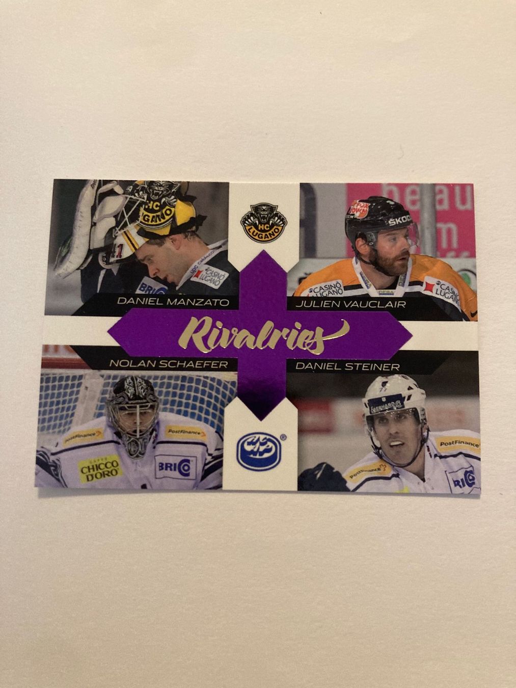 Carte collezionabili: 2013-14 Playercards Rivalries Ambri-Lugano – Usato da Lausanne venduto da GregLausanne