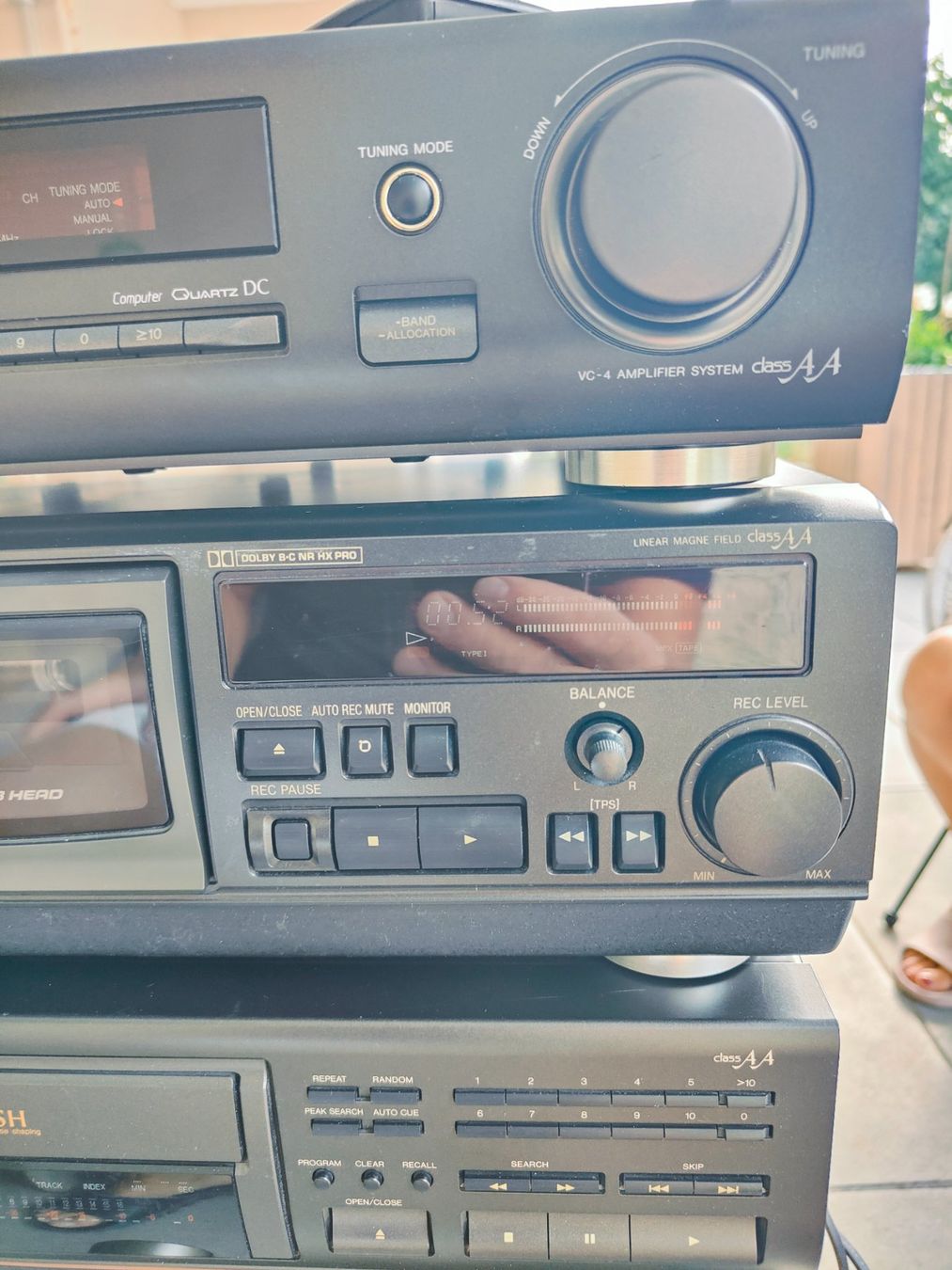 Technics Amplificatori: Technics Anlage voll funktioniert – Usato da Zell LU venduto da Darwin-wroc 3