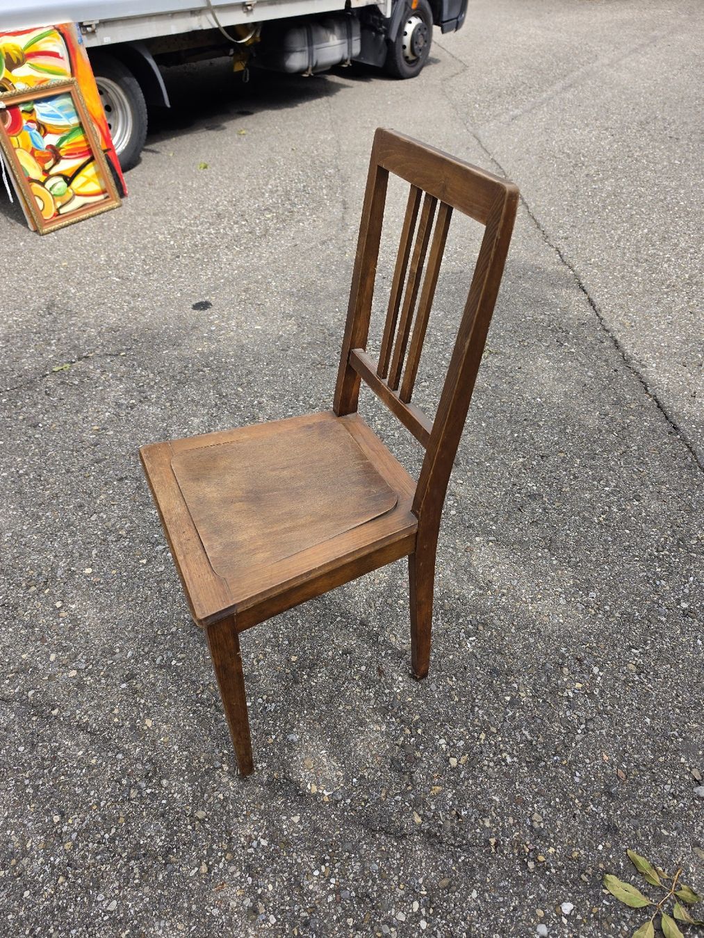 Chaises: Holzstuhl braun restorieren  – D'occasion à Mettlen par elios0888 2