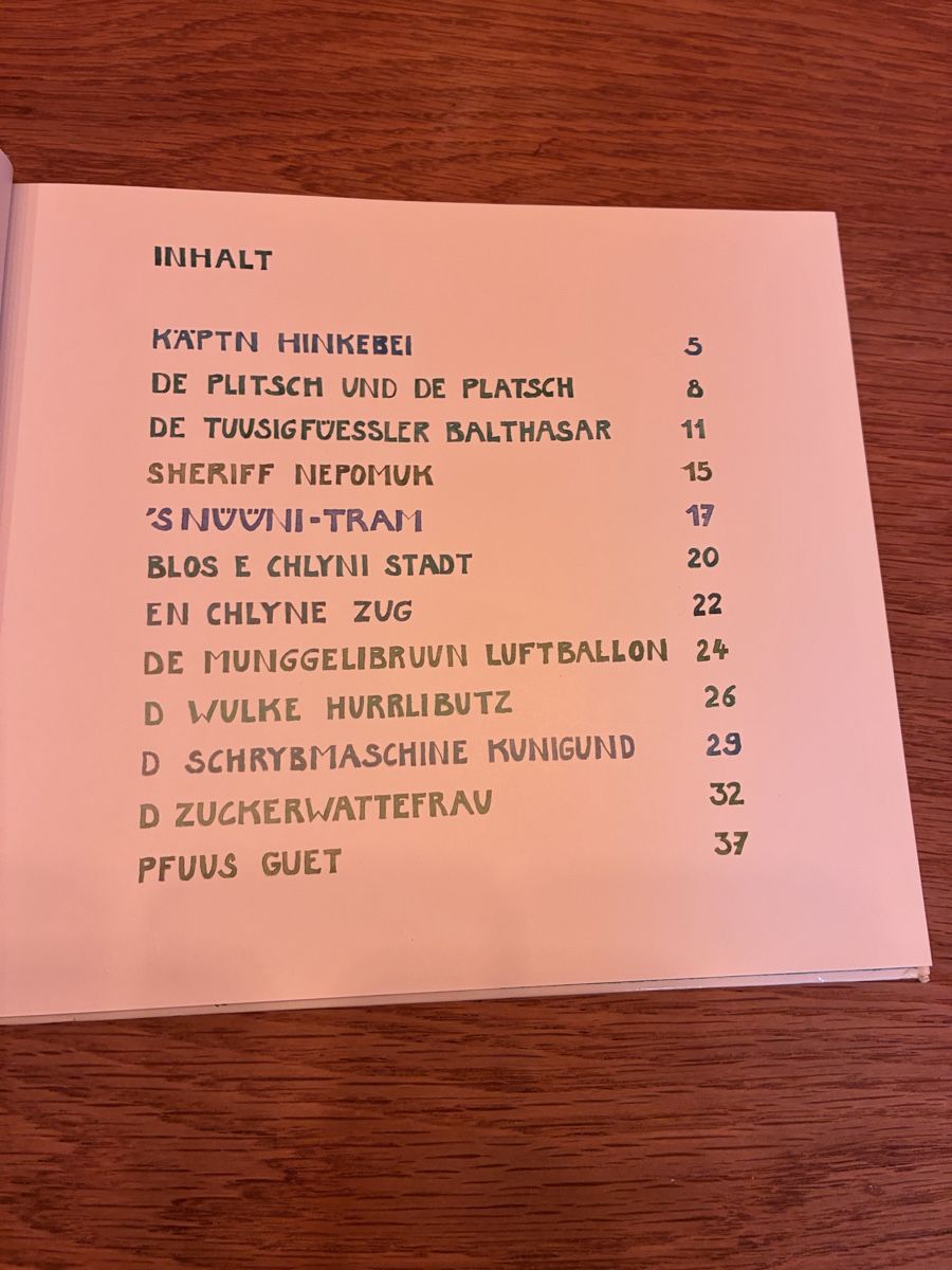 Libri: De Tuusigfuessler Balthasar Bilderbuch mit Notenheft – Usato da Wettingen venduto da ric_xm6x 2